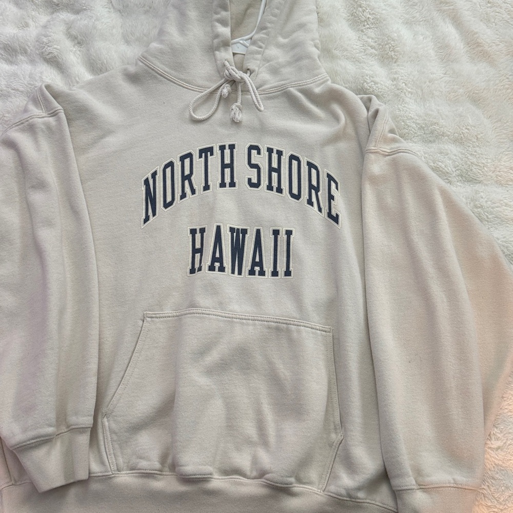 Brandy Melville Cream Hoodie